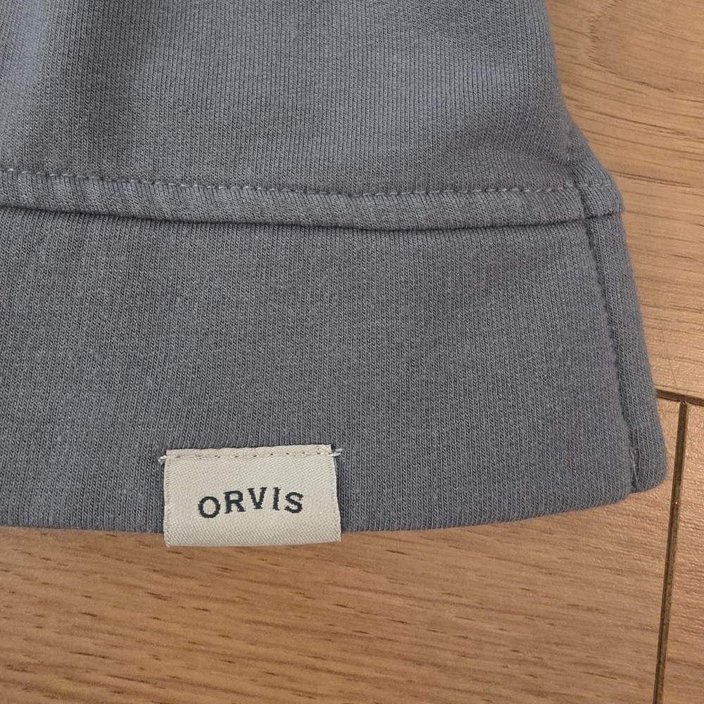 Orvis V Neck Jersey Knit Sweater- L - Picture 8 of 12